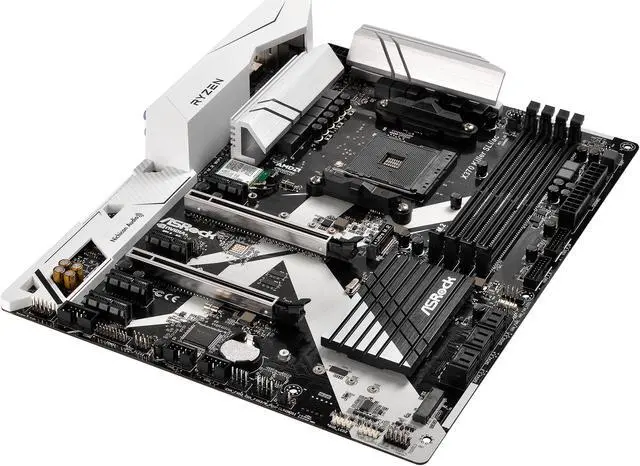 Alt view image 3 of 11 - ASRock X370 Killer SLI/ac AM4 AMD Promontory X370 ATX AMD Motherboard