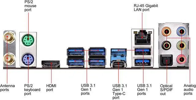 Alt view image 8 of 11 - ASRock X370 Killer SLI/ac AM4 AMD Promontory X370 ATX AMD Motherboard