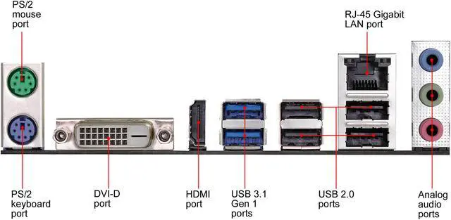 Alt view image 7 of 9 - ASRock H110M-HDS R3.0 LGA 1151 Intel H110 HDMI USB 3.0 Micro ATX Motherboards - Intel