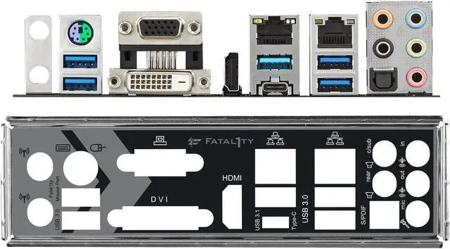 Alt view image 4 of 7 - ASRock Fatal1ty Z370 Gaming K6 LGA 1151 (300 Series) Intel Z370 HDMI USB 3.1 ATX Intel Motherboard