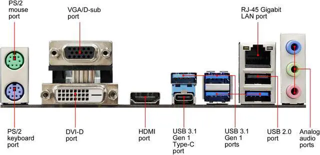 Alt view image 6 of 10 - ASRock Z370M Pro4 LGA 1151 (300 Series) Intel Z370 HDMI USB 3.1 Micro ATX Intel Motherboard