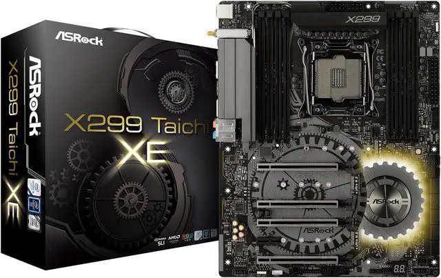 Alt view image 8 of 8 - ASRock X299 TAICHI XE LGA 2066 Intel X299 USB 3.1 ATX Intel Motherboard