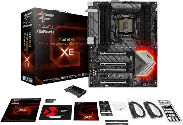 Alt view image 7 of 8 - ASRock Fatal1ty X299 Professional Gaming i9 XE LGA 2066 Intel X299 USB 3.1 ATX Intel Motherboard
