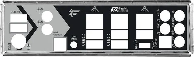 Alt view image 6 of 8 - ASRock Fatal1ty X299 Professional Gaming i9 XE LGA 2066 Intel X299 USB 3.1 ATX Intel Motherboard