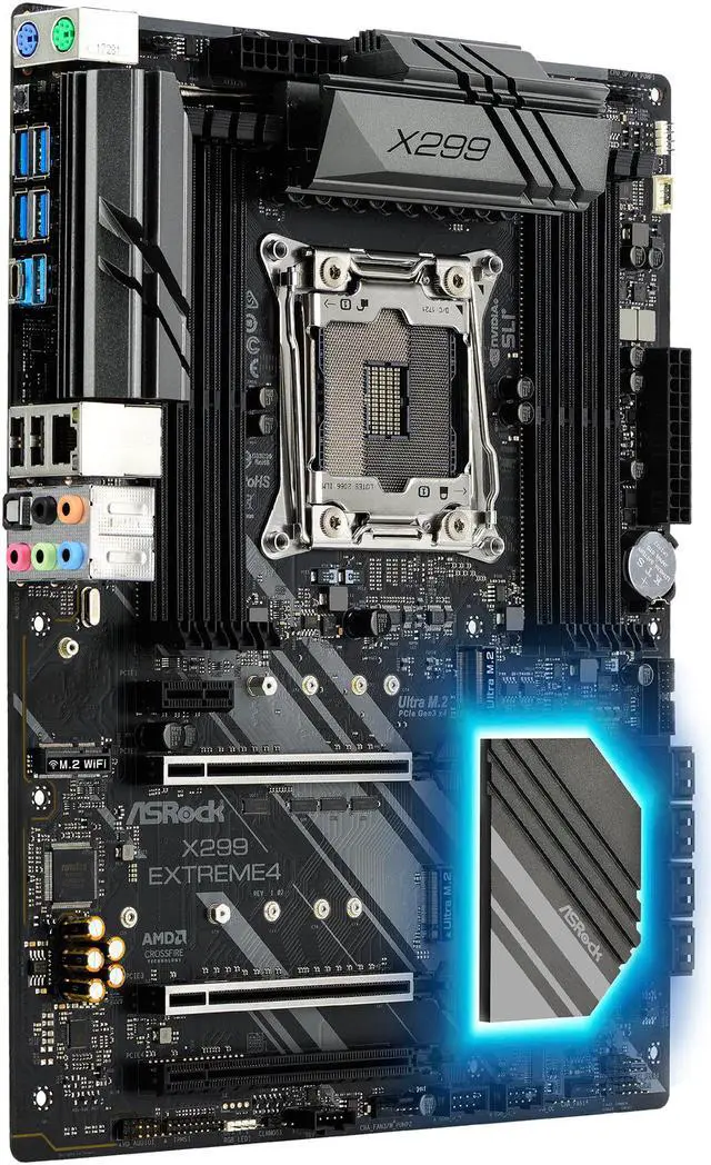 Alt view image 4 of 10 - ASRock X299 EXTREME4 LGA 2066 Intel X299 USB 3.1 ATX Intel Motherboard