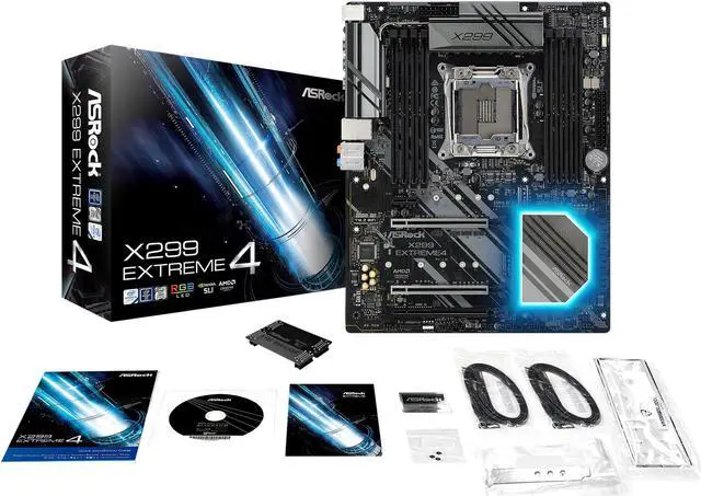 Alt view image 8 of 10 - ASRock X299 EXTREME4 LGA 2066 Intel X299 USB 3.1 ATX Intel Motherboard