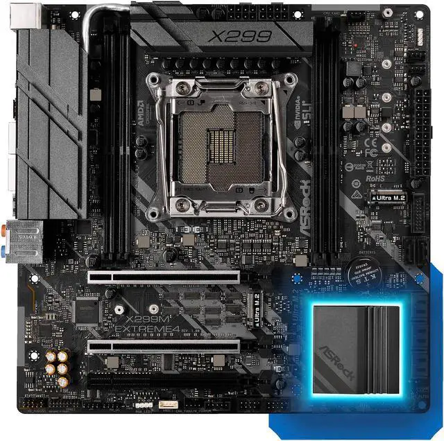 ASRock X299M EXTREME4 LGA 2066 Micro ATX Intel Motherboard