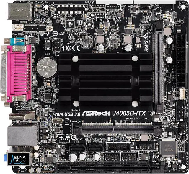 Main image of ASRock J4005B-ITX Intel Celeron Dual-Core Processor J4005 (up to 2.7 GHz) Mini ITX Motherboard / CPU Combo