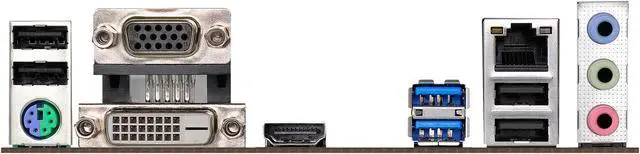 Alt view image 5 of 7 - ASRock H310M-HDV/M.2 LGA 1151 (300 Series) Intel H310 HDMI USB 3.1 Micro ATX Intel Motherboard