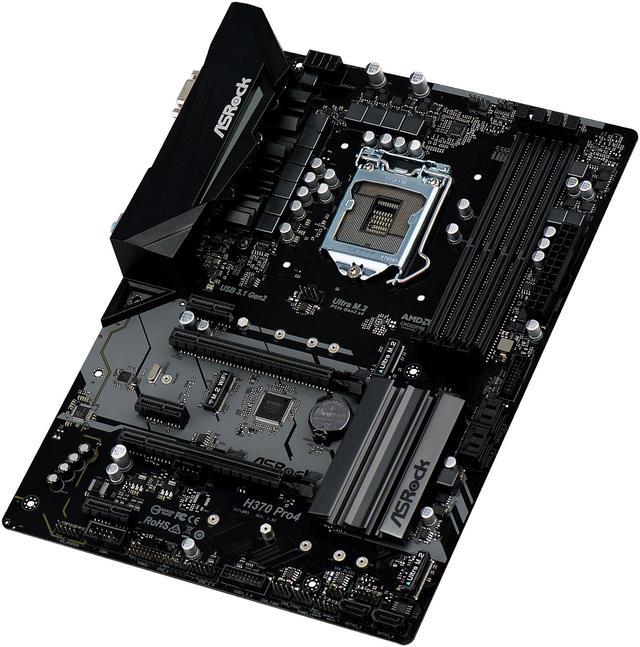 ASRock H370 Pro4 LGA 1151 (300 Series) ATX Intel Motherboard - Newegg.com