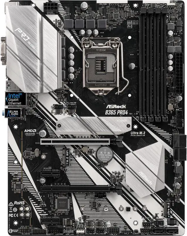 Main image of ASRock B365 Pro4 LGA 1151 (300 Series) Intel B365 ATX Intel Motherboard
