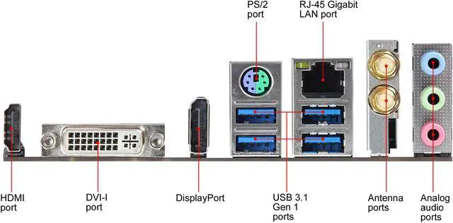 Alt view image 5 of 8 - ASRock B365M-ITX/ac LGA 1151 (300 Series) Intel B365 HDMI USB 3.1 Mini ITX Intel Motherboard
