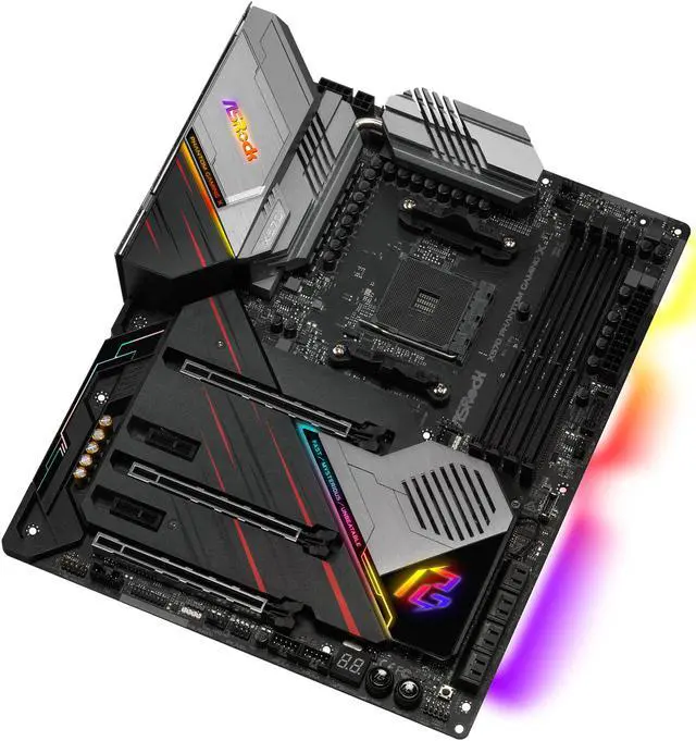 Alt view image 4 of 9 - ASRock X570 Phantom Gaming X AM4 AMD Premium X570 ATX AMD Motherboard