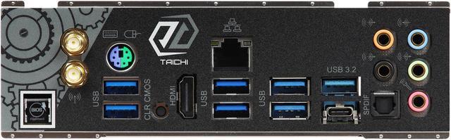 Alt view image 5 of 8 - ASRock X570 TAICHI AM4 AMD X570 ATX AMD Motherboard