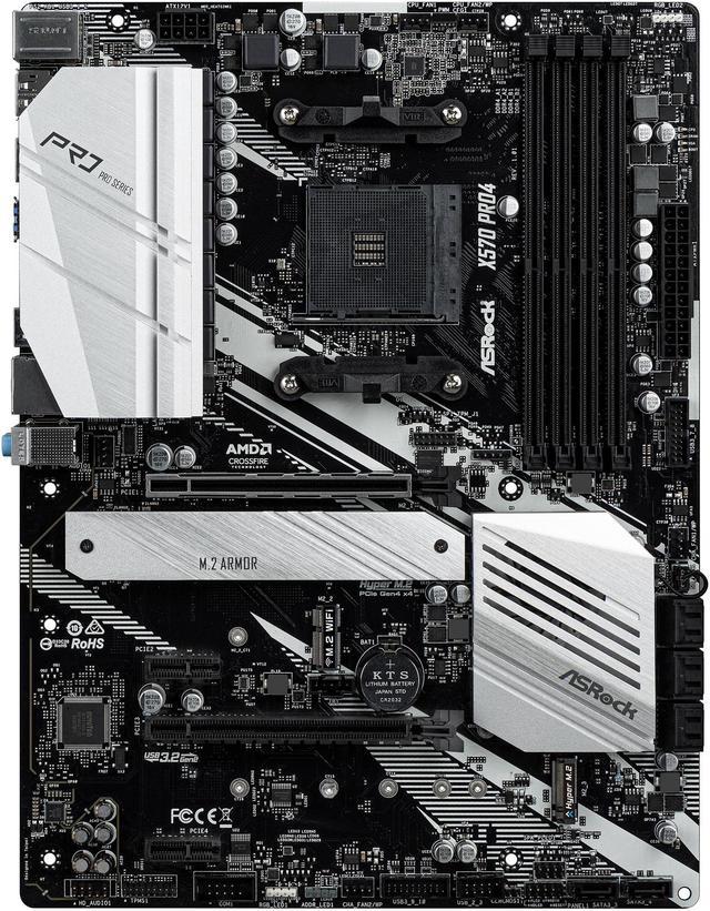 ASRock X570 PRO4 AM4 AMD X570 SATA 6Gb/s ATX AMD Motherboard