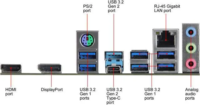 Alt view image 7 of 9 - ASRock X570M PRO4 AM4 AMD X570 Micro ATX AMD Motherboard