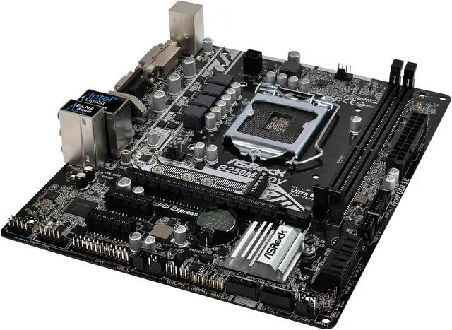 Refurbished: ASRock B250M-HDV LGA 1151 Micro ATX Motherboards