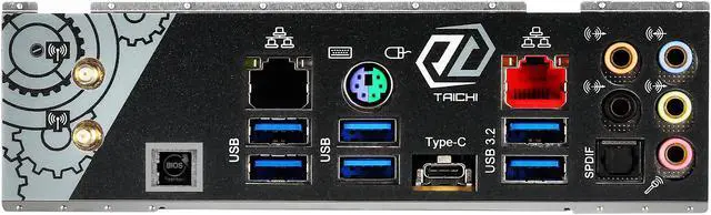 Alt view image 4 of 9 - ASRock TRX40 TAICHI sTRX4 AMD TRX40 ATX AMD Motherboard