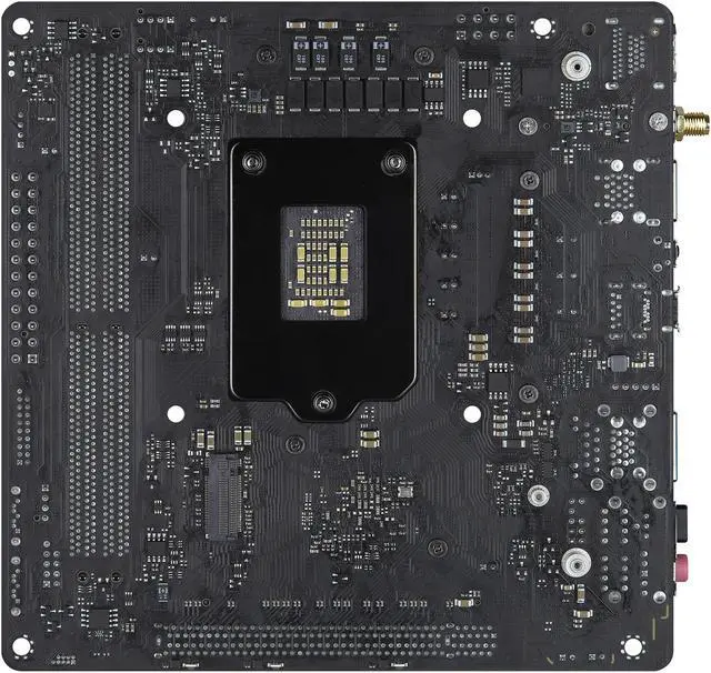 Alt view image 4 of 10 - ASRock Z490 Phantom Gaming-ITX/TB3 LGA 1200 Intel Z490 Mini ITX Intel Motherboard