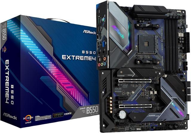 Alt view image 10 of 10 - ASRock B550 EXTREME4 AM4 AMD B550 ATX AMD Motherboard