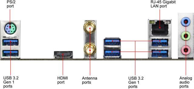 Alt view image 7 of 9 - ASRock B550 Phantom Gaming 4/ac AM4 AMD B550 ATX AMD Motherboard