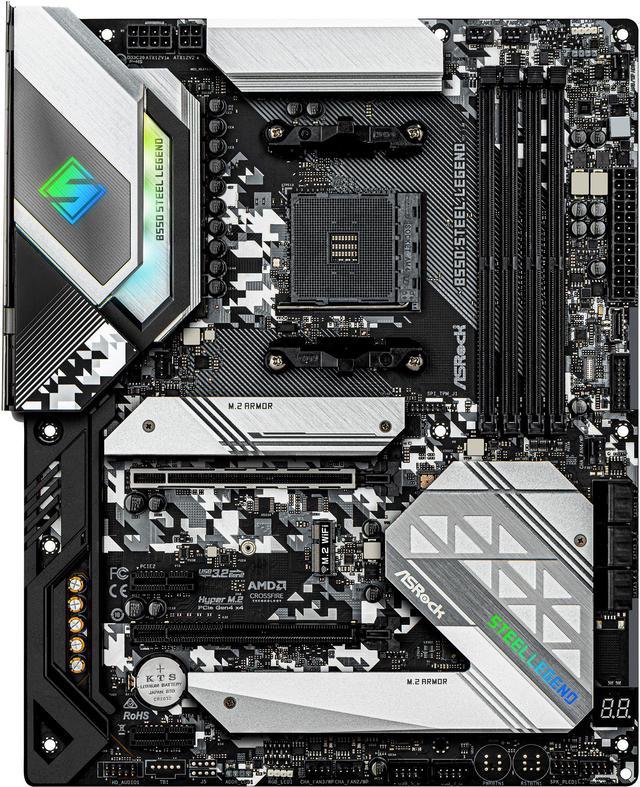 Open Box: ASRock B550 STEEL LEGEND AM4 ATX AMD Motherboard