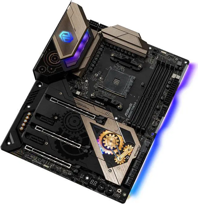 Alt view image 5 of 10 - ASRock B550 TAICHI AM4 AMD B550 ATX AMD Motherboard