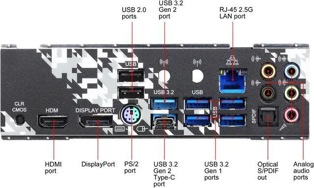 Alt view image 4 of 7 - ASRock B550M STEEL LEGEND AM4 AMD B550 Micro ATX AMD Motherboard