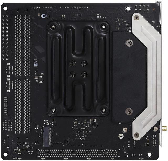 Alt view image 7 of 10 - ASRock B550 Phantom Gaming-ITX/ax AM4 AMD B550 Mini ITX AMD Motherboard
