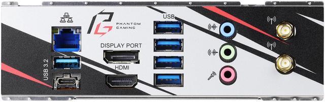 Alt view image 5 of 10 - ASRock B550 Phantom Gaming-ITX/ax AM4 AMD B550 Mini ITX AMD Motherboard