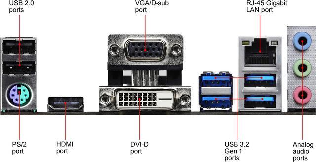 Alt view image 6 of 10 - ASRock B550M-HDV AM4 AMD B550 Micro ATX AMD Motherboard