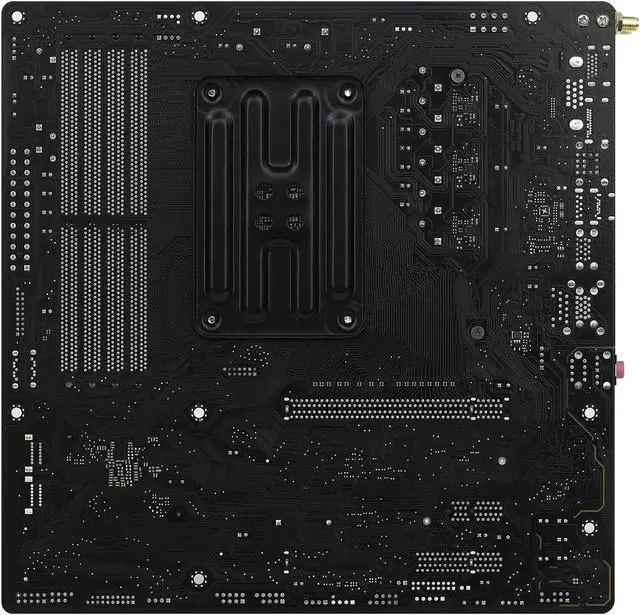 Alt view image 8 of 11 - ASRock B550M/AC AM4 AMD B550 Micro ATX AMD Motherboard