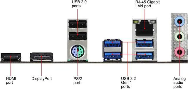 Alt view image 6 of 10 - ASRock B550M Phantom Gaming 4 AM4 AMD B550 Micro ATX AMD Motherboard