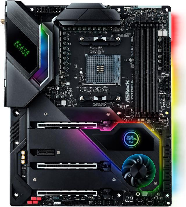 ASRock X570 TAICHI RAZER Edition AM4 ATX AMD Motherboard - Newegg.com