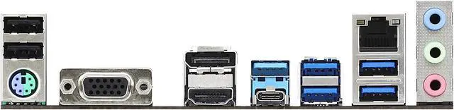 Alt view image 6 of 10 - ASRock B450 PRO4 R2.0 AM4 AMD Promontory B450 ATX AMD Motherboard