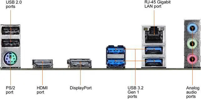 Alt view image 3 of 6 - ASRock B560 Pro4 LGA 1200 Intel B560 ATX Intel Motherboard