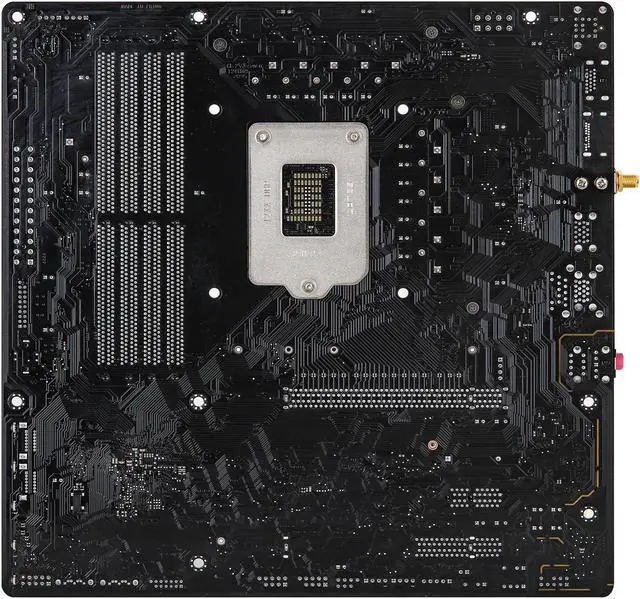 Alt view image 8 of 10 - ASRock B560M PRO4/AC LGA 1200 Intel B560 Micro ATX Intel Motherboard