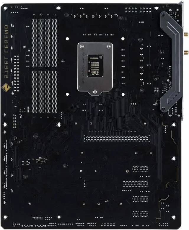 Alt view image 5 of 9 - ASRock Z590 Steel Legend WiFi 6E LGA 1200 Intel Z590 ATX Intel Motherboard