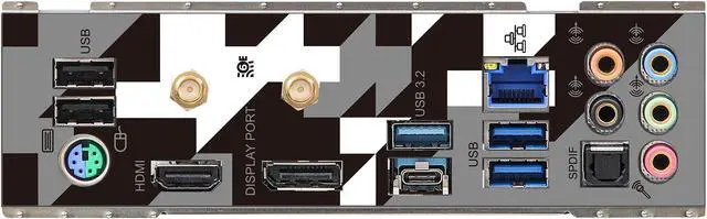 Alt view image 6 of 9 - ASRock Z590 Steel Legend WiFi 6E LGA 1200 Intel Z590 ATX Intel Motherboard