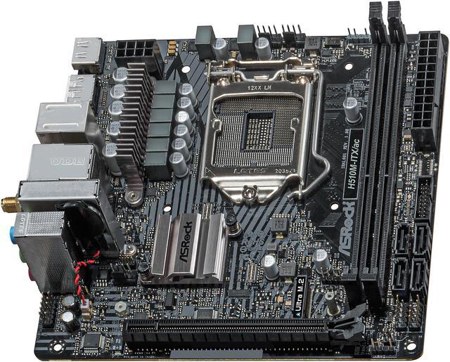 ASRock H510M-ITX/AC LGA 1200 Mini ITX Intel Motherboard - Newegg.com