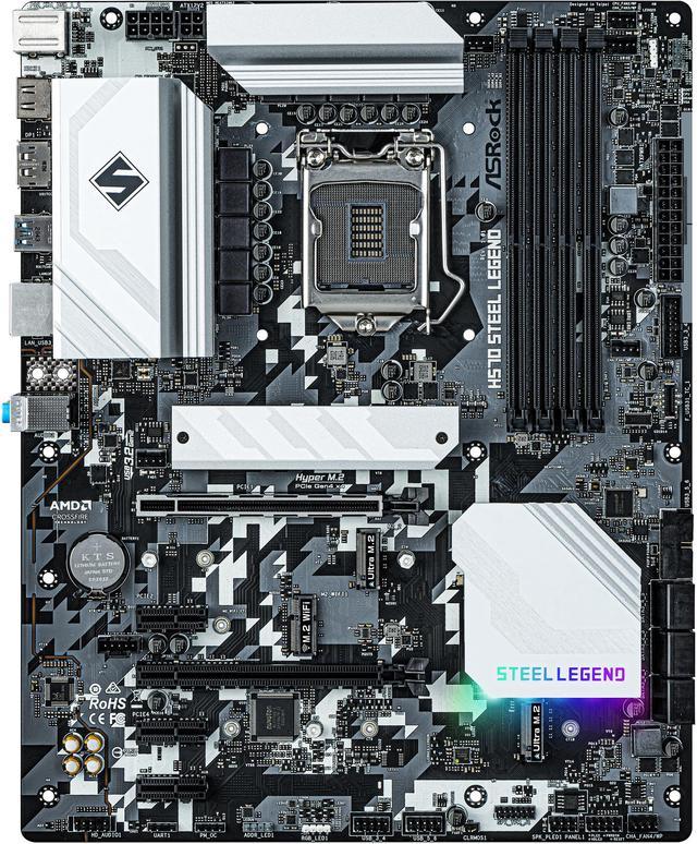 ASRock H570 STEEL LEGEND LGA 1200 ATX Intel Motherboard - Newegg.com