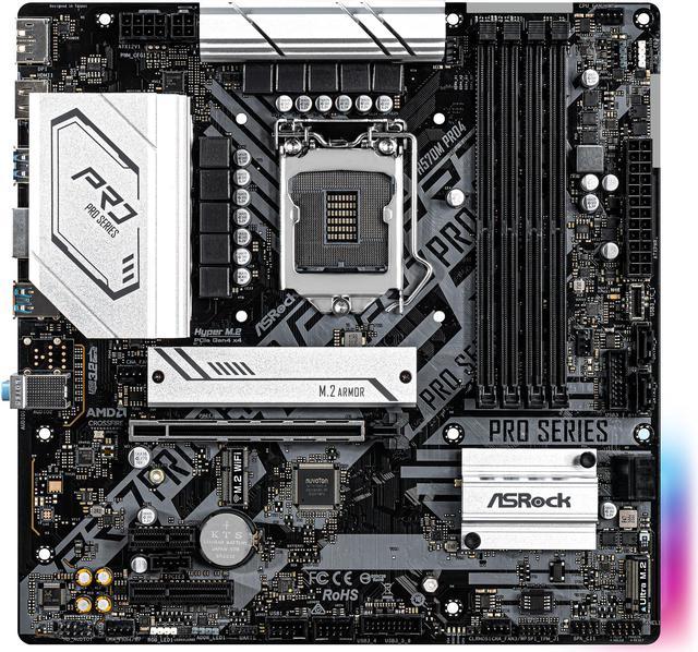 ASRock H570M PRO4 LGA 1200 Micro ATX Intel Motherboard - Newegg.ca