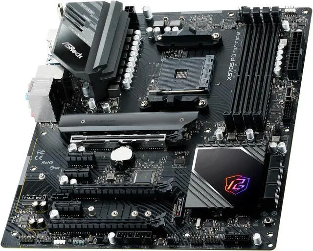 Alt view image 4 of 12 - ASRock X570S PG RIPTIDE AM4 AMD X570 ATX AMD Motherboard