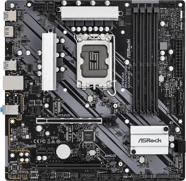 ASRock Z690M Phantom Gaming 4 LGA 1700 (14th,13th,12th Gen