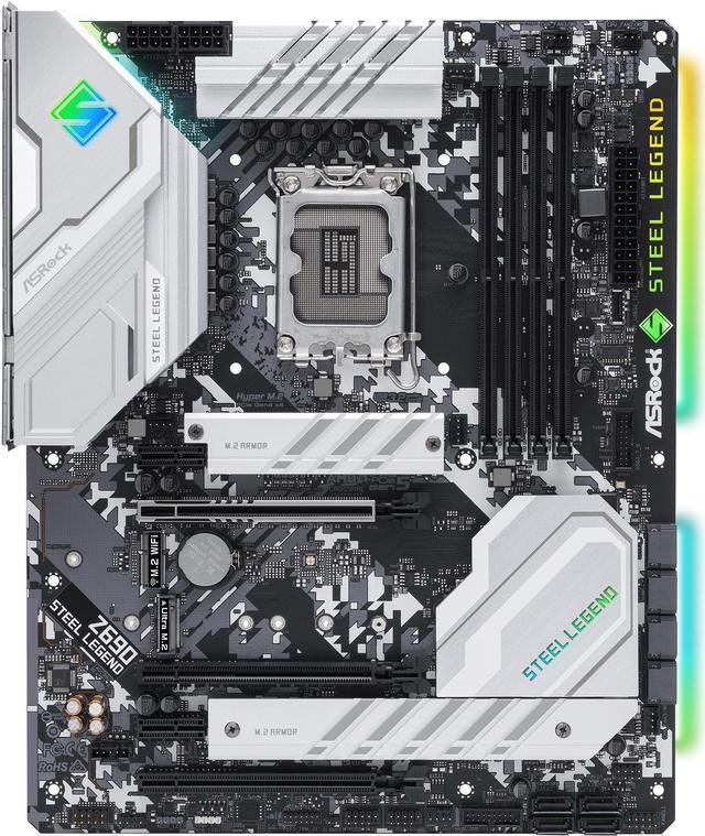 ASRock Z690 Steel Legend LGA 1700 (14th,13th,12th Gen) DDR4 ATX