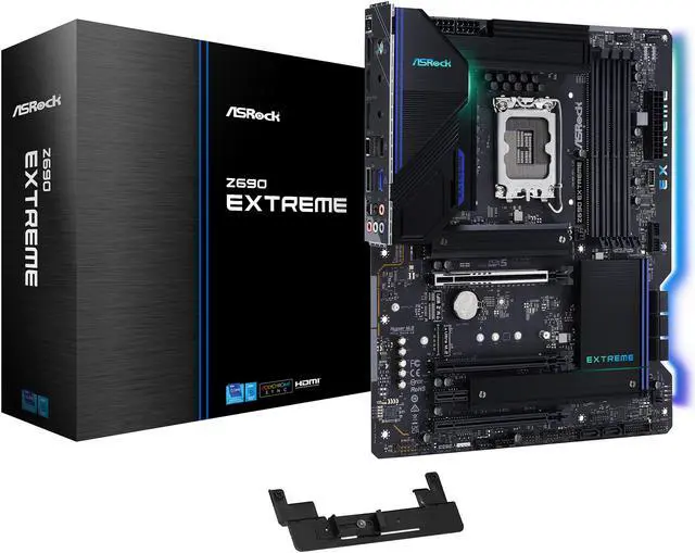 Main image of ASRock Z690 EXTREME LGA 1700 (14th,13th,12th Gen) Intel Z690 SATA 6Gb/s DDR4 ATX Intel Motherboard