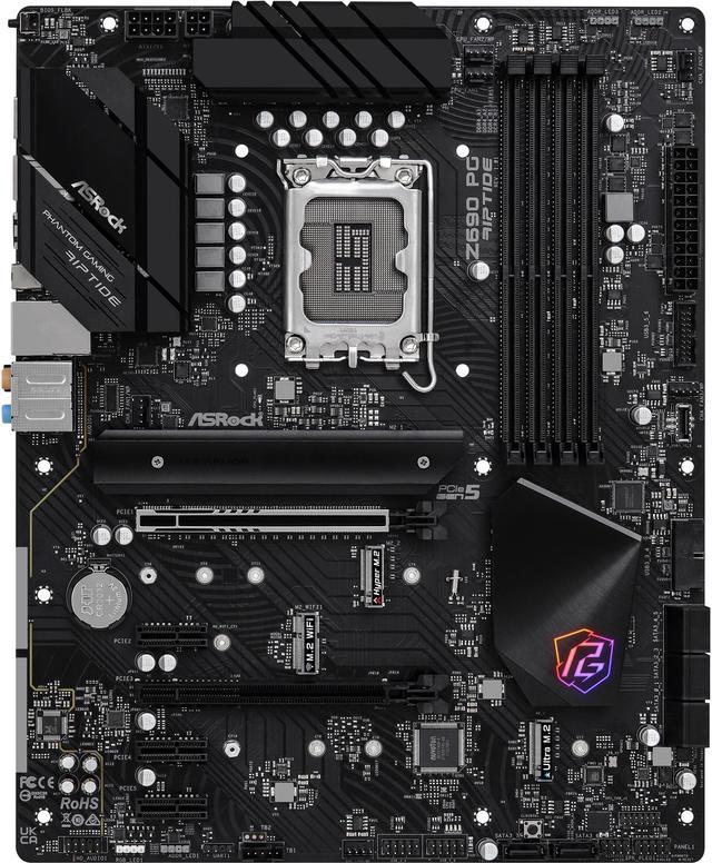 ASRock Z690 PG Riptide LGA 1700 (14th,13th,12th Gen) DDR4 ATX