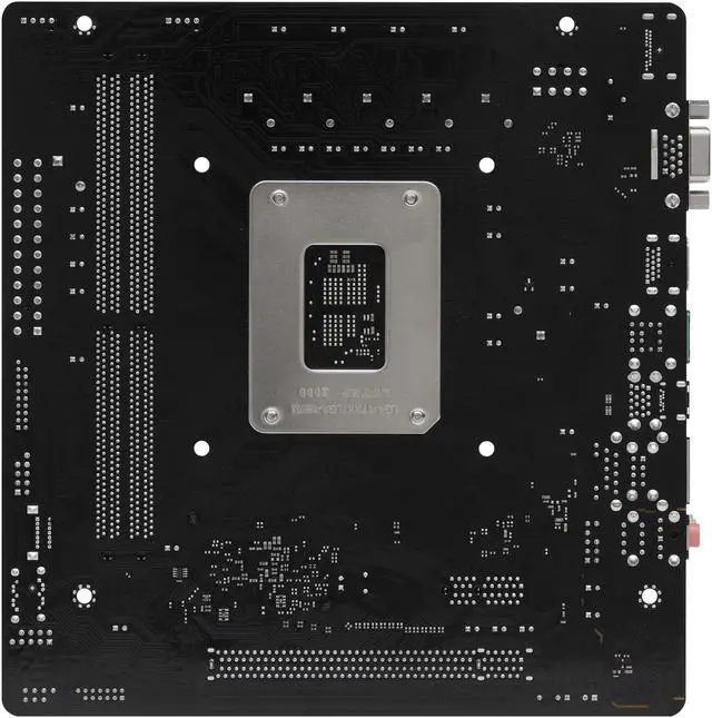 Alt view image 6 of 9 - ASRock H610M-HVS LGA 1700 Intel H610 SATA 6Gb/s DDR4 Micro ATX Motherboard