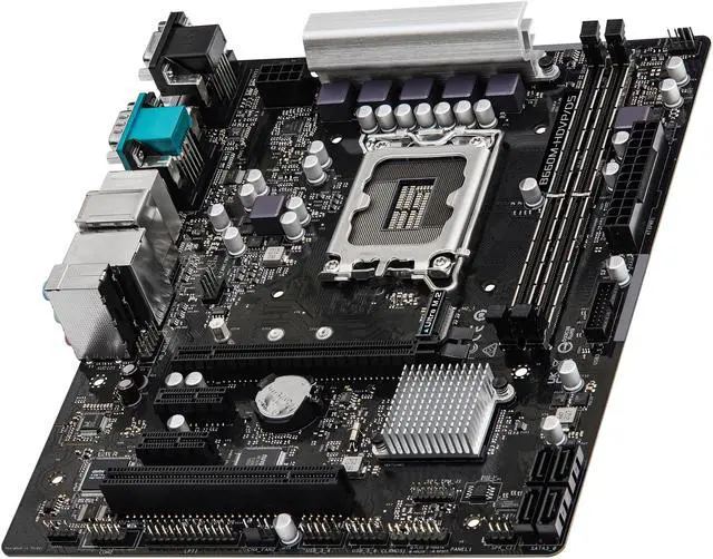 Alt view image 4 of 8 - ASRock B660M-HDVP/D5 LGA 1700 Intel B660 SATA 6Gb/s DDR5 Micro ATX Intel Motherboard
