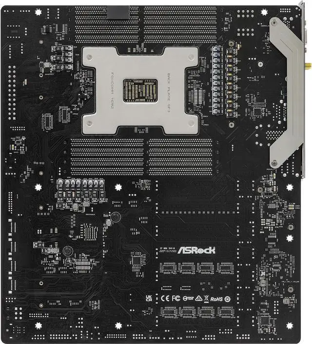 Alt view image 4 of 8 - ASRock WRX80 CREATOR sWRX8 AMD WRX80 Extended ATX AMD Motherboard